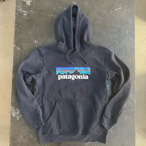 Patagonia Men's Navy Blue Hoodie